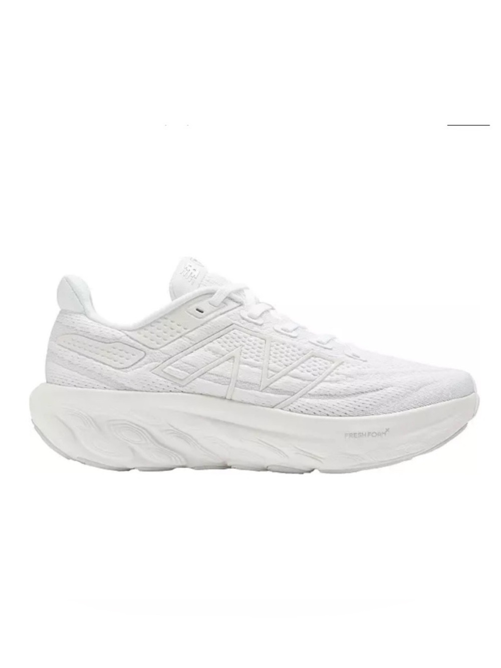 New Balance Women's All-White Fresh Foam Running Shoe